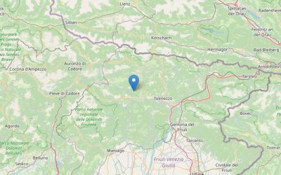 Scossa di terremoto ad Ampezzo (UD) nella notte