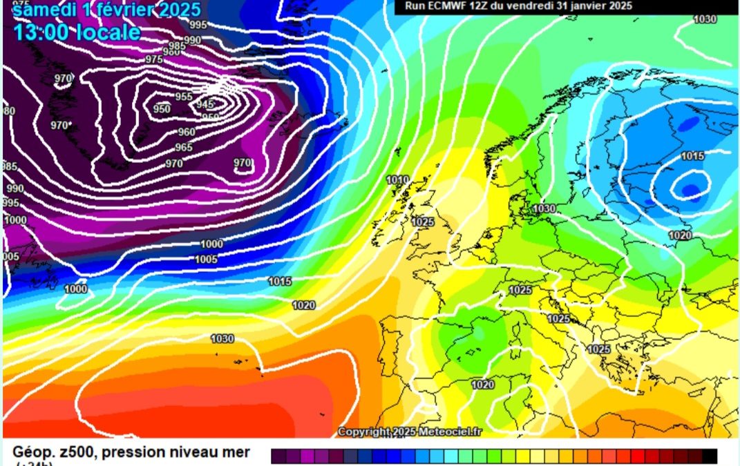 Previsione per sabato 1 febbraio