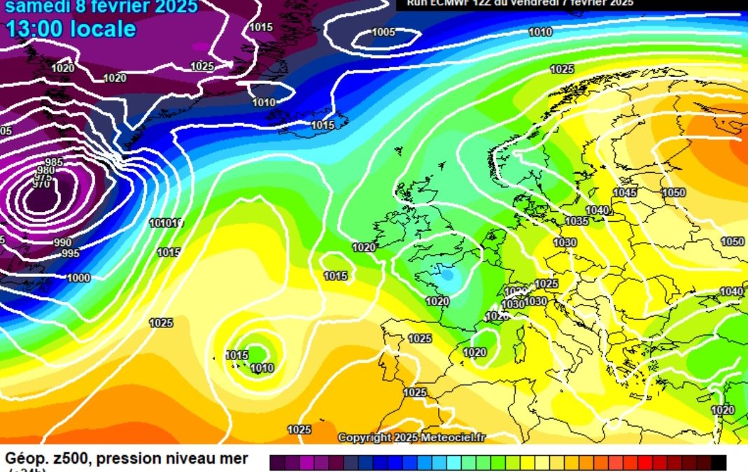 Previsione per sabato 8 febbraio