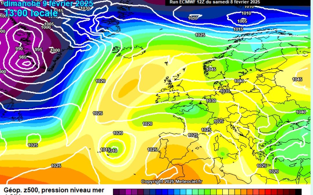 Previsione per domenica 9 febbraio