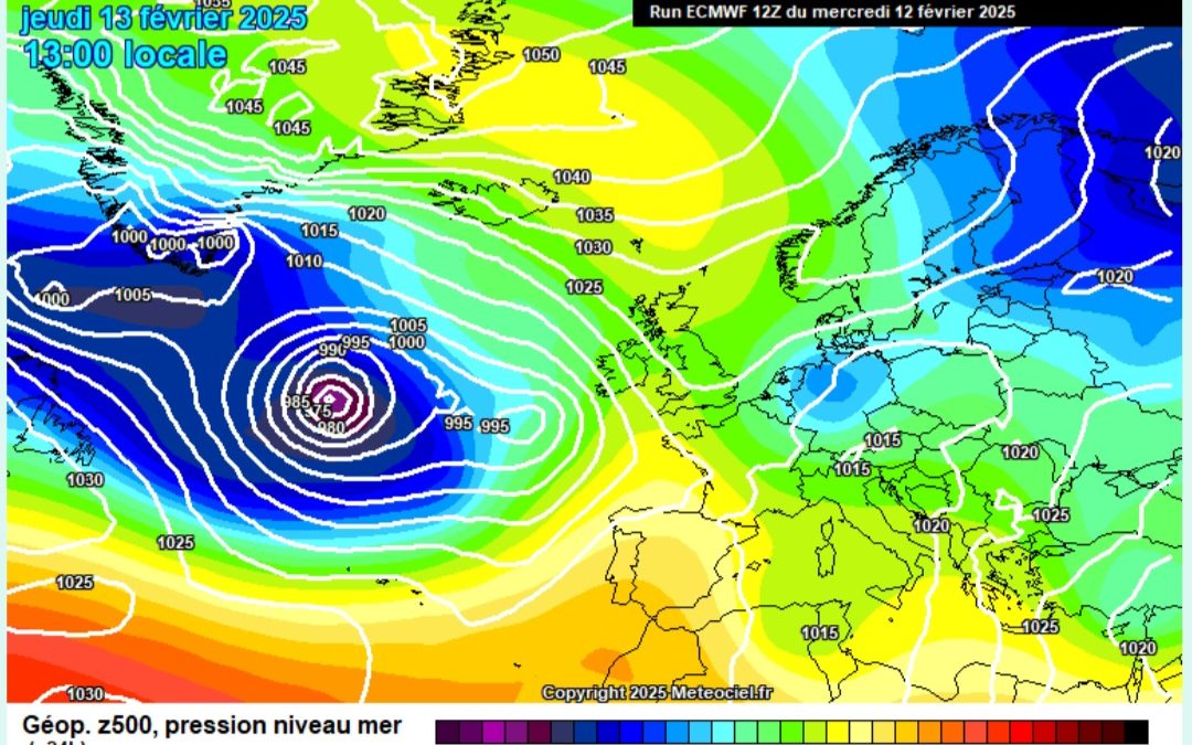Previsione per giovedì 13 febbraio