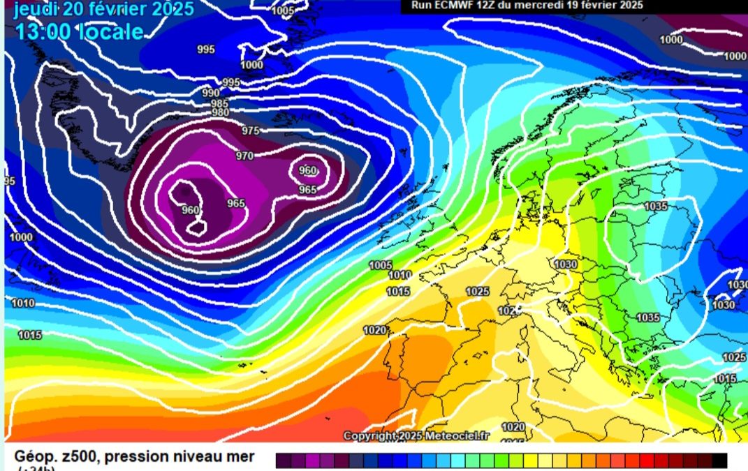 Previsione per giovedì 20 febbraio