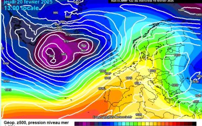 Previsione per giovedì 20 febbraio