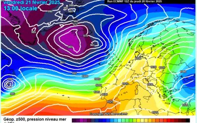 Previsione per venerdì 21 febbraio