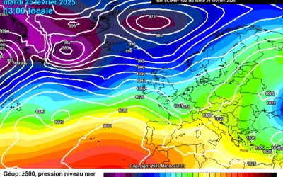 Previsione per martedì 25 febbraio