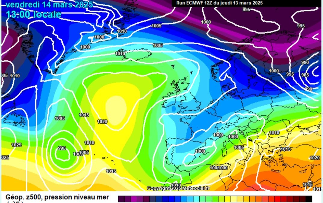 Previsione per venerdì 14 marzo