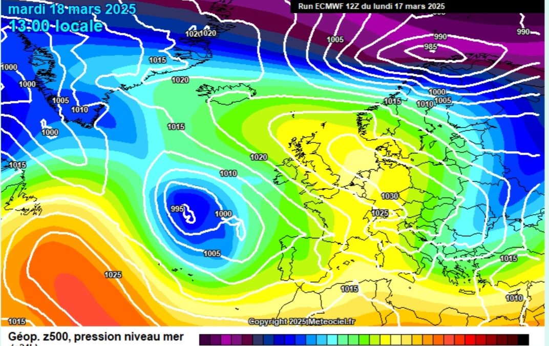 Previsione per martedì 18 marzo