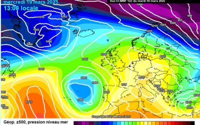Previsione per mercoledì 19 marzo
