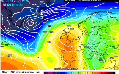 Previsione per lunedì 31 marzo