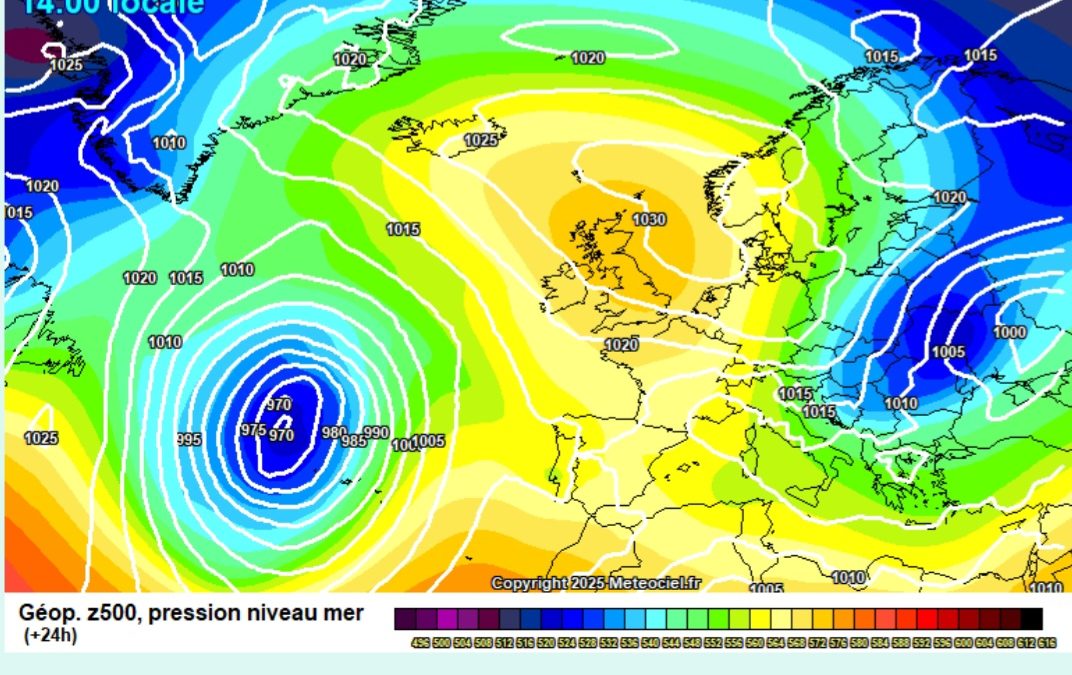 Previsione per domenica 6 aprile
