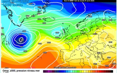 Previsione per martedì 22 aprile