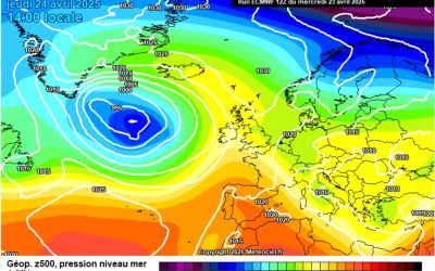 Previsione per giovedì 24 aprile