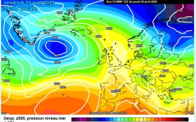 Previsione per venerdì 25 aprile