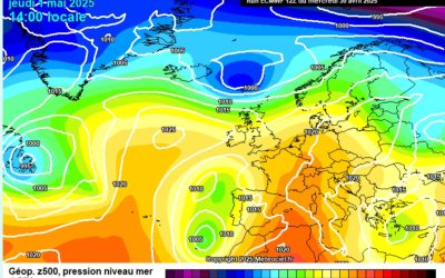 Previsione per giovedì 1 maggio