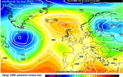 Previsione per mercoledì 14 maggio