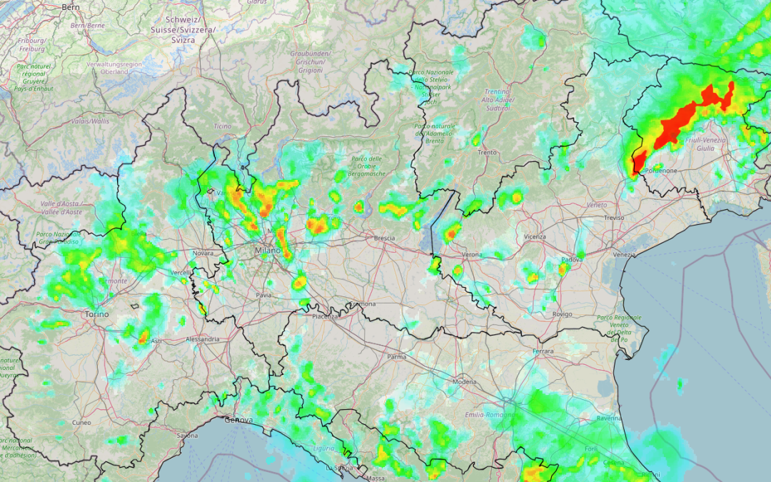 Situazione live al Nord
