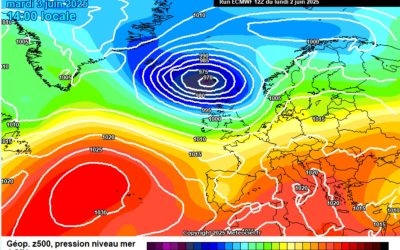 Previsione per martedì 3 giugno