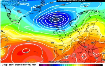 Previsione per mercoledì 4 giugno