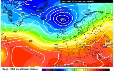 Previsione per giovedì 5 giugno