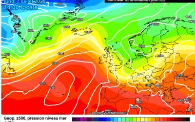 Previsione per lunedì 7 luglio