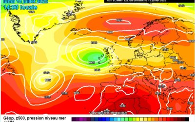 Previsione per lunedì 14 luglio