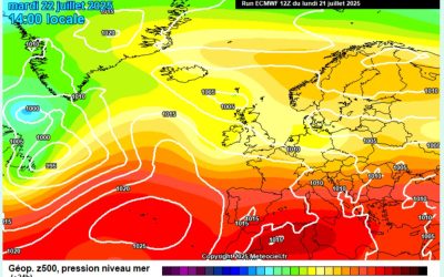 Previsione per martedì 22 luglio