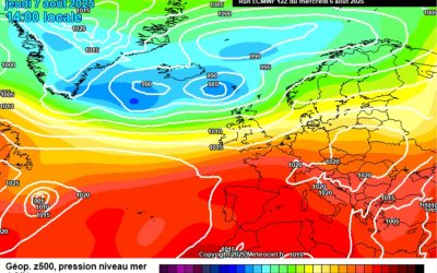 Previsione per giovedì 7 agosto
