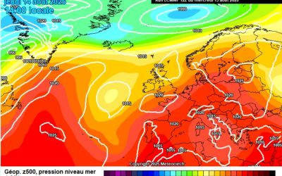 Previsione per giovedì 14 agosto