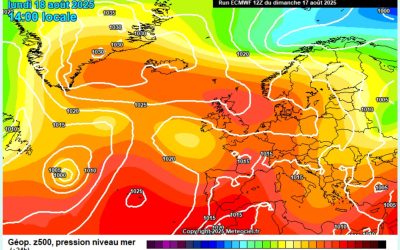 Previsione per lunedì 18 agosto