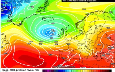 Previsione per sabato 30 agosto