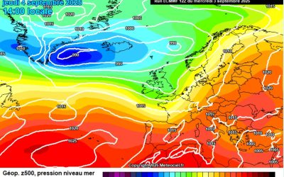 Previsione per giovedì 4 settembre
