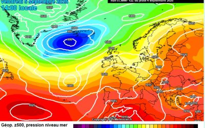 Previsione per venerdì 5 settembre