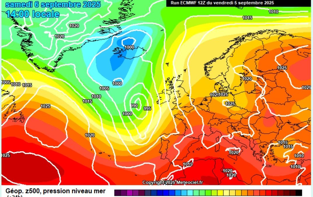Previsione per sabato 6 settembre