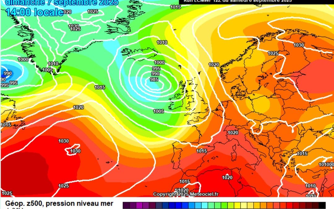 Previsione per domenica 7 settembre