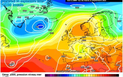 Previsione per mercoledì 24 settembre