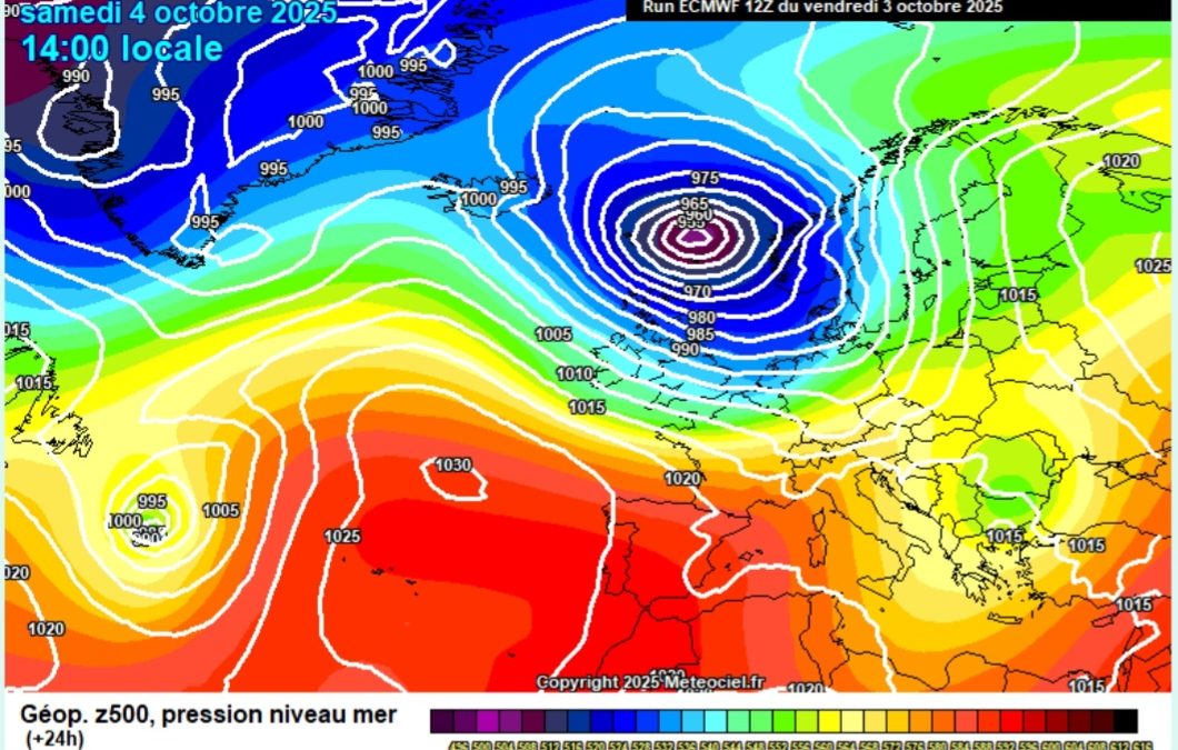Previsione per sabato 4 ottobre