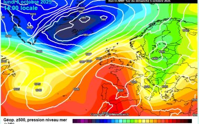 Previsione per lunedì 6 ottobre