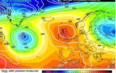 Previsione per lunedì 13 ottobre