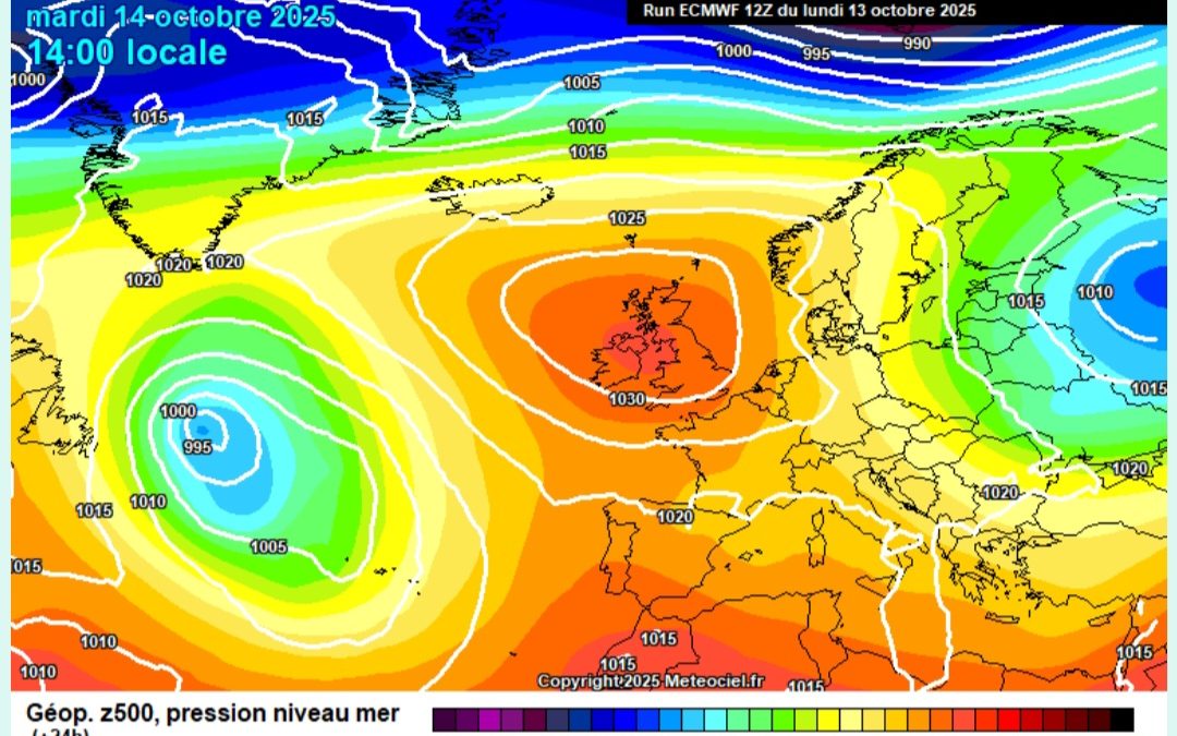 Previsione per martedì 14 ottobre