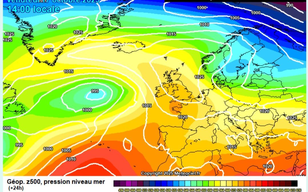 Previsione per venerdì 17 ottobre