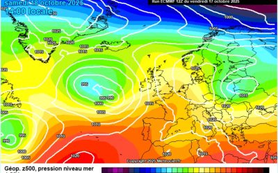 Previsione per sabato 18 ottobre
