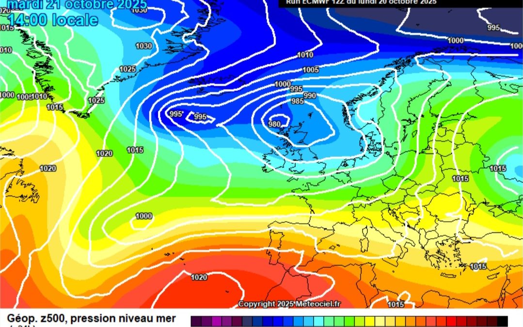 Previsione per martedì 21 ottobre