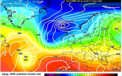 Previsione per mercoledì 22 ottobre