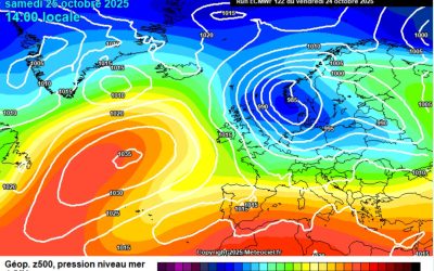 Previsione per sabato 25 ottobre