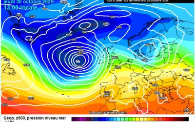 Previsione per giovedì 30 ottobre