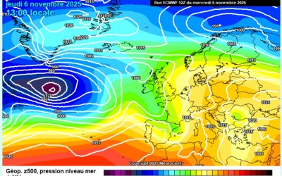 Previsione per giovedì 6 novembre