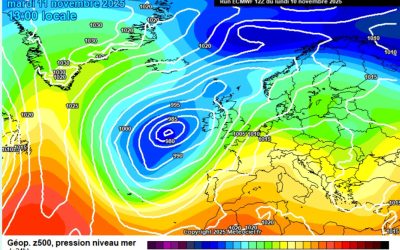 Previsione per martedì 11 novembre