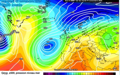 Previsione per mercoledì 12 novembre