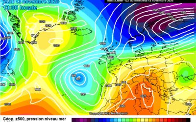 Previsione per giovedì 13 novembre