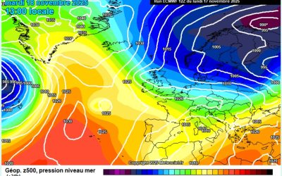 Previsione per martedì 18 novembre